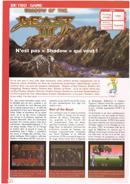Shadow Of The Beast III Test Amiga