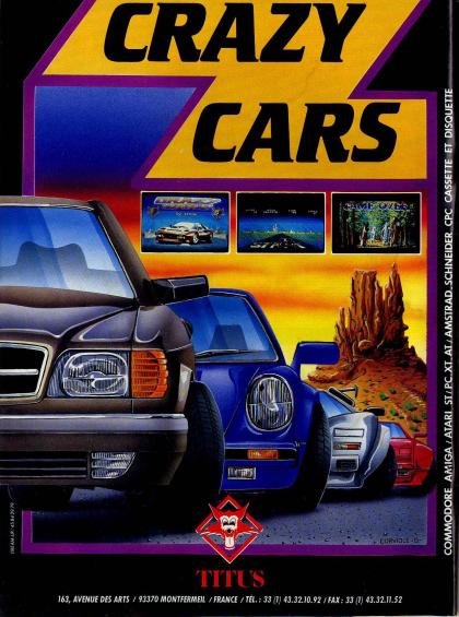 Crazy Cars Publicité