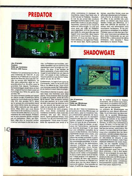 Predator Test Atari ST