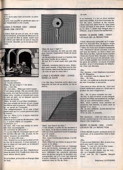 Manoir de Mortevielle, Le Solution