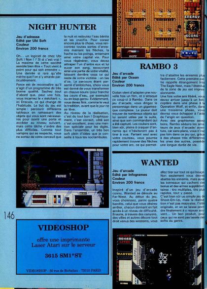 Rambo III Test Atari ST