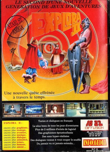 Explora II Publicité