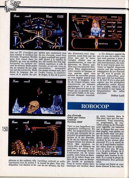 Robocop Test Atari ST