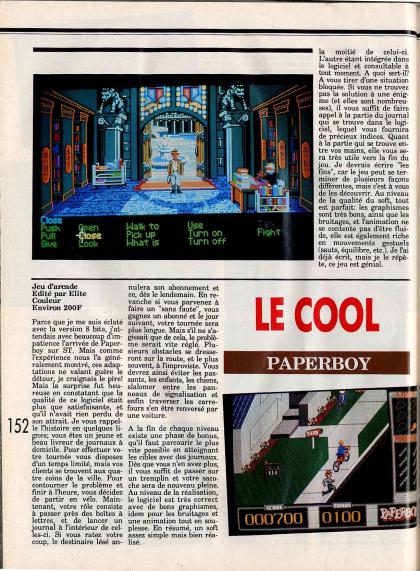 Indiana Jones and the Last Crusade : The Graphic Adventure Test Atari ST