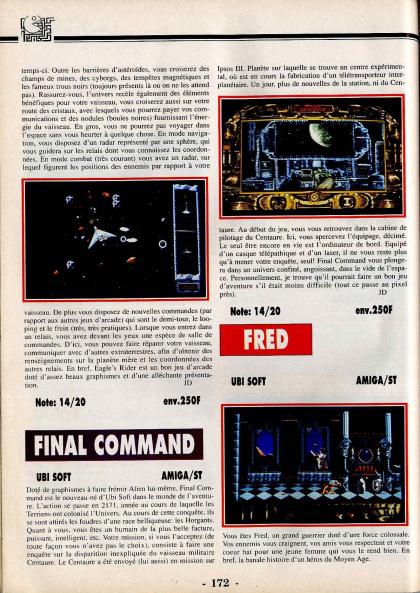 Final Command Test Atari ST