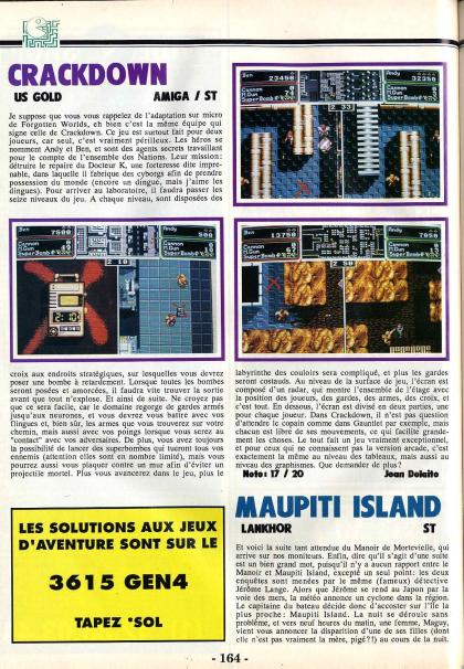 Maupiti Island Test Atari ST