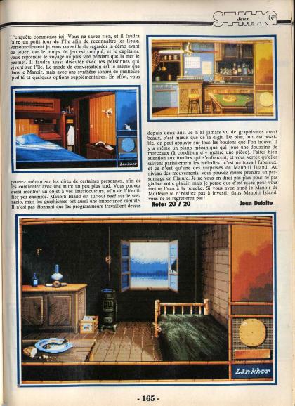 Maupiti Island Test Atari ST