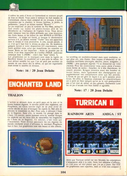 Turrican II Test Atari ST