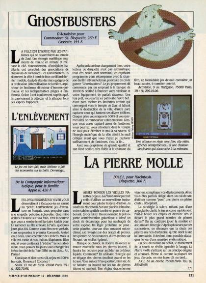 Ghostbusters Test Commodore 64