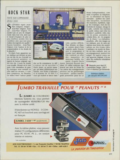 Rock Star Test Amiga