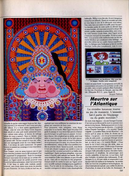 Meurtres Sur l'Atlantique Test Amstrad CPC