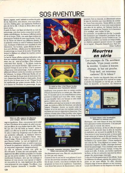 Meurtres en Série Test Amstrad CPC