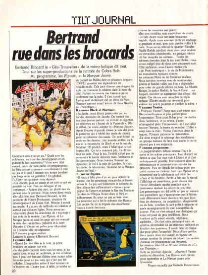 Ripoux Interview