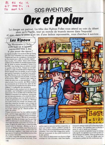 Ripoux Test Amstrad CPC