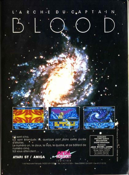Captain Blood Publicité