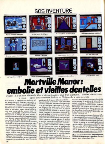 Manoir de Mortevielle, Le Aide Atari ST