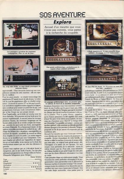 Explora Test Atari ST