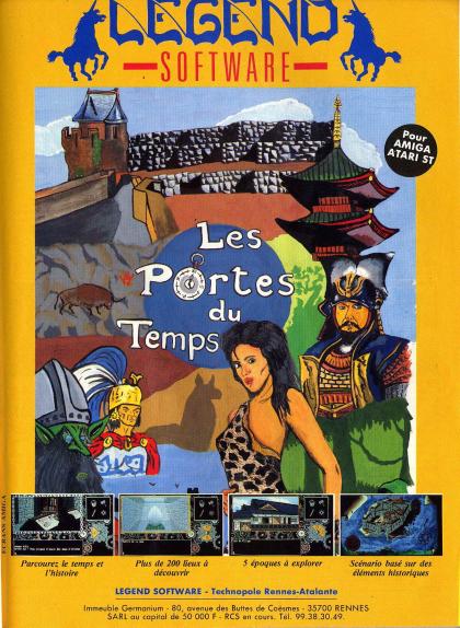 Portes du Temps, Les Publicité