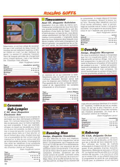 Running Man Test Amiga