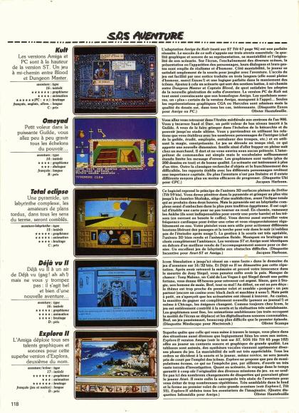 Explora II Test Amiga