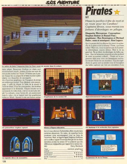 Voyageurs du Temps, Les Test Amiga