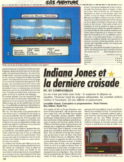 Indiana Jones and the Last Crusade : The Graphic Adventure Test PC