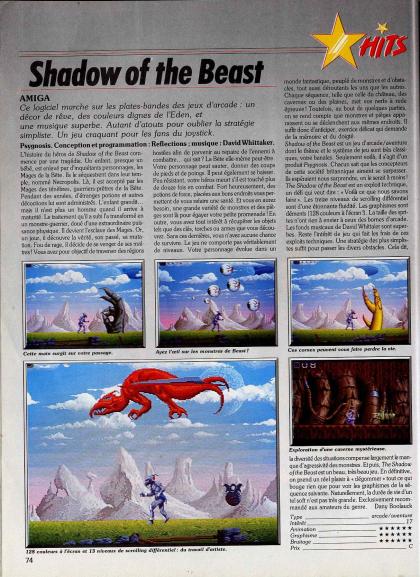 Shadow Of The Beast Test Amiga