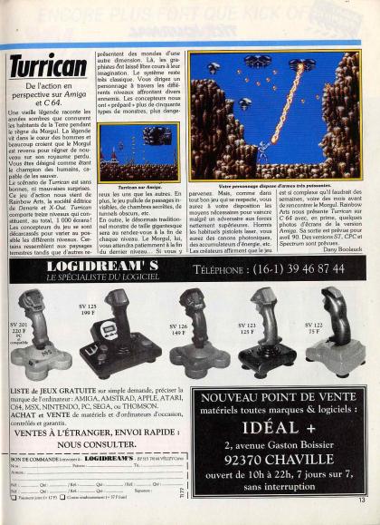 Turrican Preview Amiga