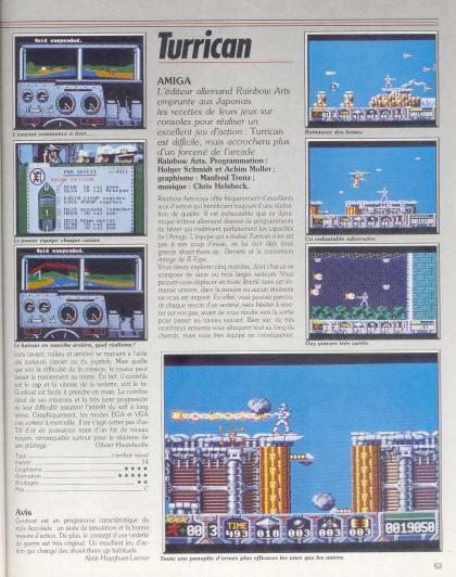 Turrican Test Amiga