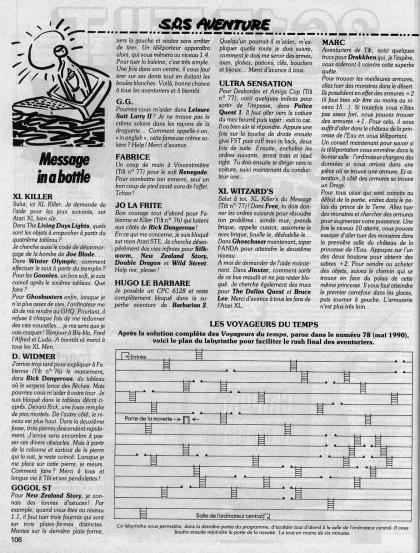 Voyageurs du Temps, Les Solution