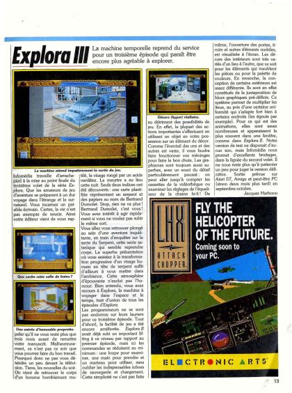 Explora III Preview