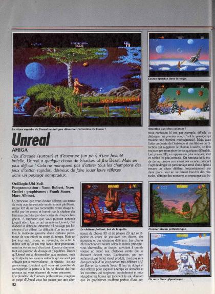 Unreal Test Amiga