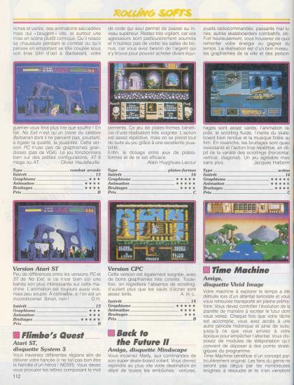 Back To The Future Part II Test Amiga