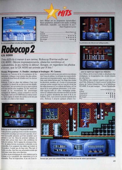 Robocop 2 Test GX-4000