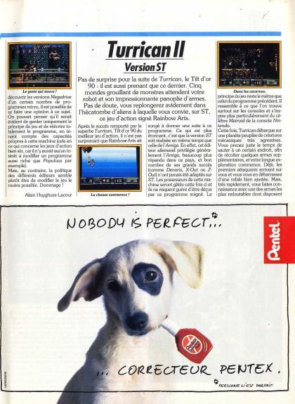 Turrican II Preview Atari ST