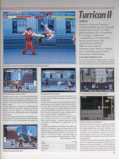 Turrican II Test Amiga