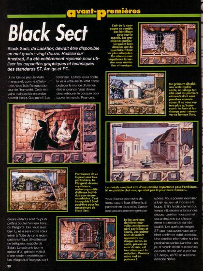 Black Sect Preview